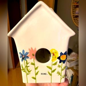 Rae Dunn Mother’s Day floral birdhouse